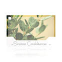 Cartes de condoléances sincères - 10 pièces