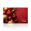 Cartes de vœux Joyeux Noël - 10 pièces