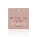 Ces petites fleurs - Carte d'anniversaire