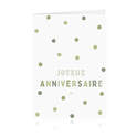 Cartes Joyeux Anniversaire - 10 unités