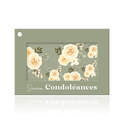 Sincères condoléances - Cartes par 10 unités