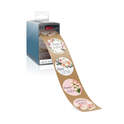 Stickers Ronds Plaisir d'offrir - 1 Rouleau