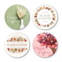 Stickers Ronds Plaisir d'offrir - 1 Rouleau