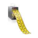 Étiquettes de réduction 30% - Jaune Fluo/Noir