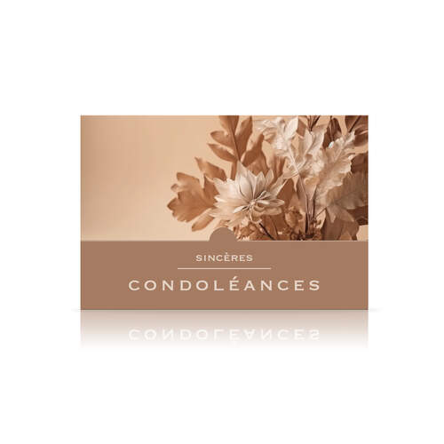 Sincères condoléances