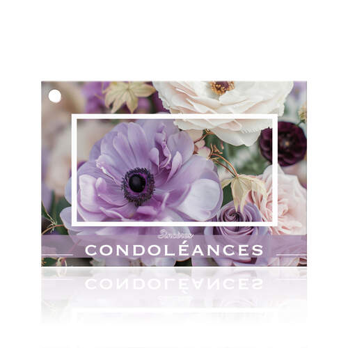 Sincères condoléances