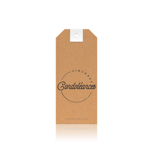 Sincères condoléances