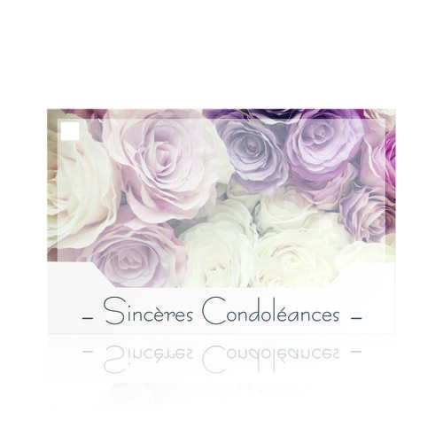 Sincères condoléances