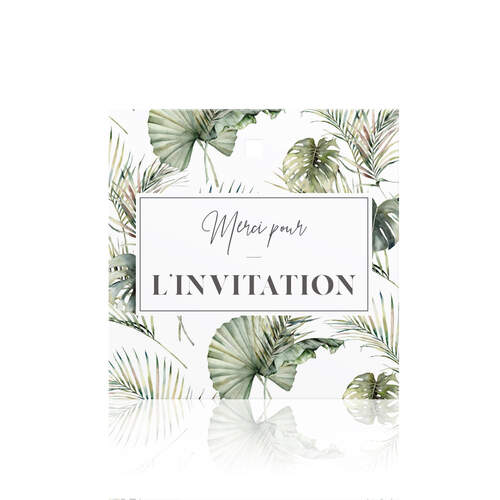 Merci pour l'invitation