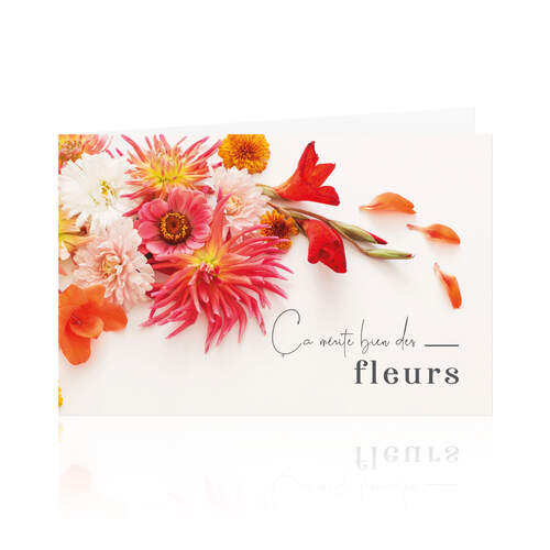 Ca mérite bien des fleurs