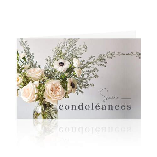 Sincères condoléances