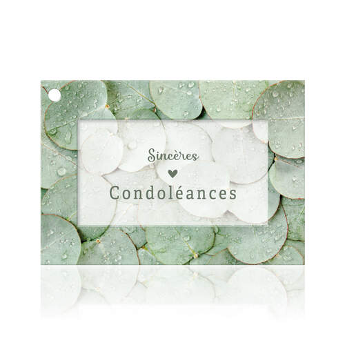 Sincères condoléances