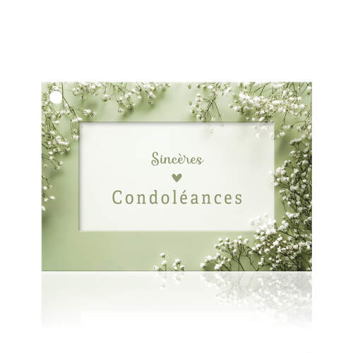 Sincères condoléances