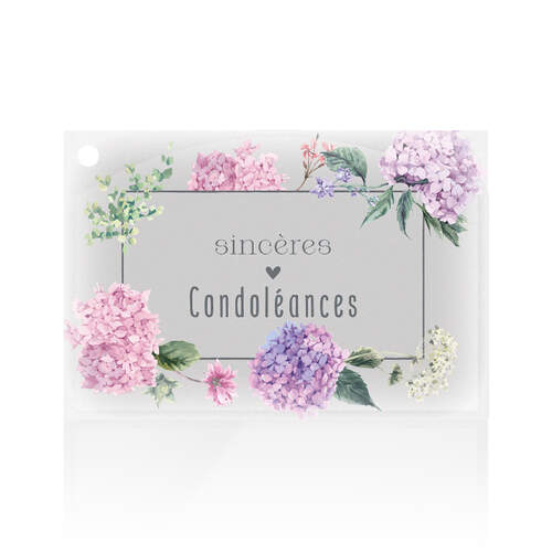 Sincères condoléances