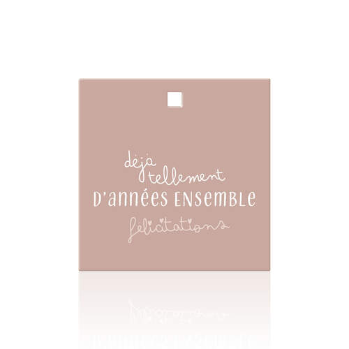 Déja tellement d'années ensemble - Félicitations
