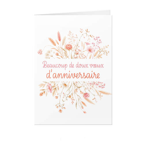 Beaucoup doux voeux d'anniversaire