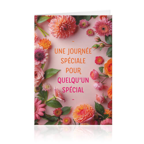 Une journée spéciale pour quelqu'un spécial