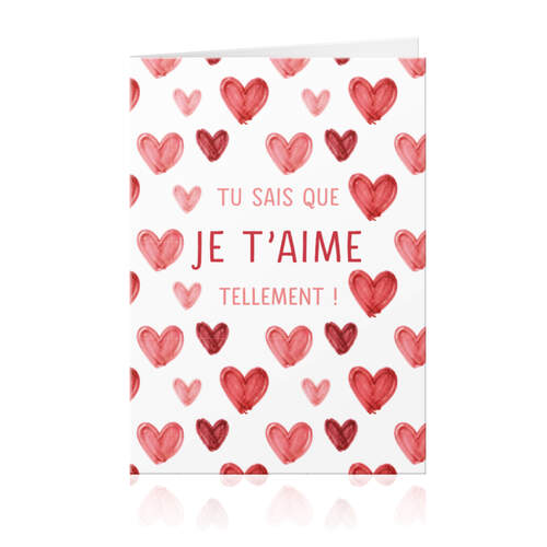 Tu sais que je t'aime tellement!