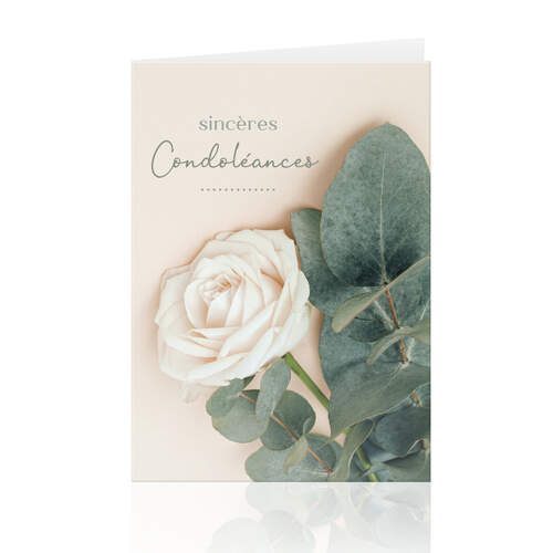 Sincères condoléances