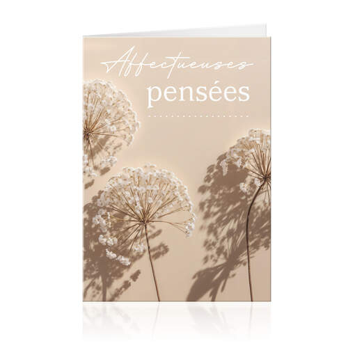 Affectueuses pensées