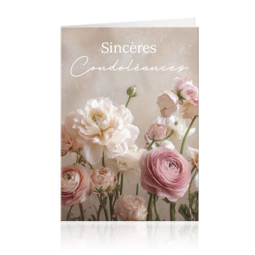 Sincères condoléances