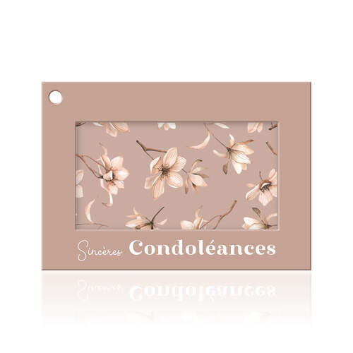 Sincères condoléances