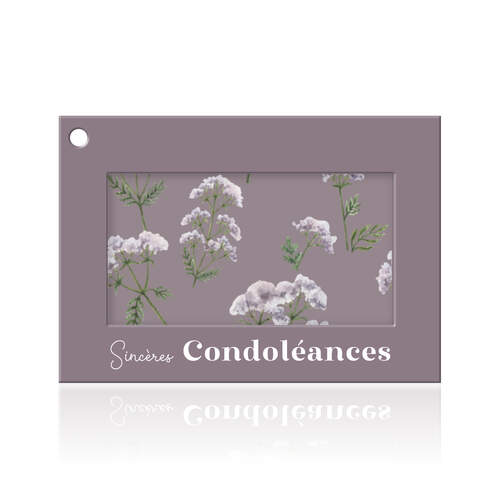 Sincères condoléances