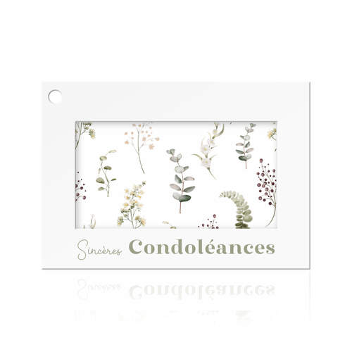 Sincères condoléances