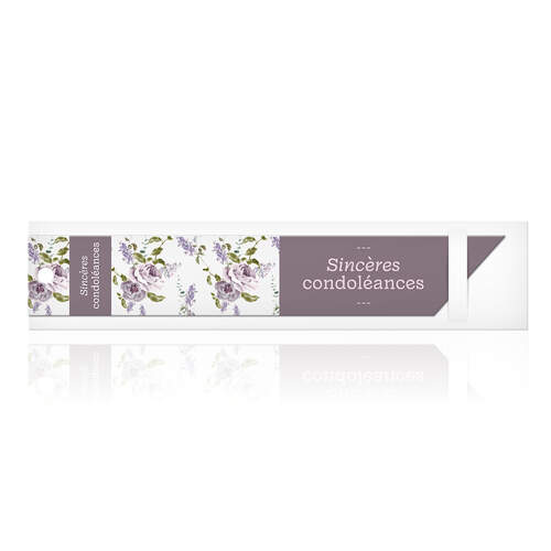 Sincères condoléances