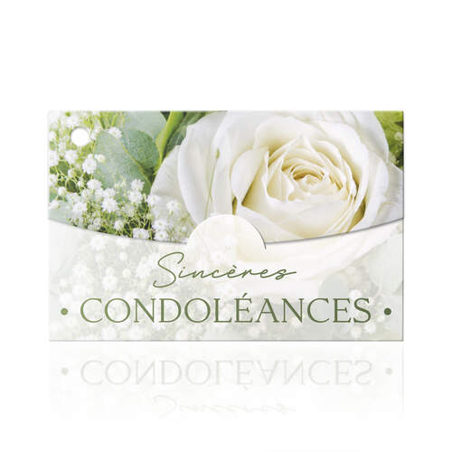 Sincères condoléances