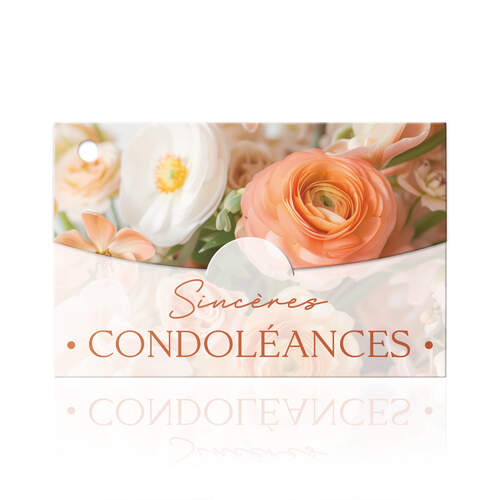 Sincères condoléances