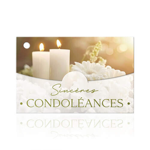 Sincères condoléances