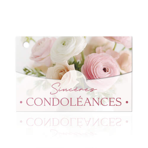 Sincères condoléances