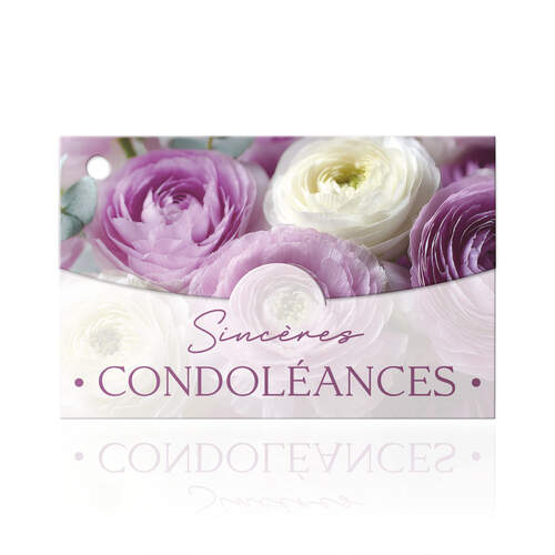 Sincères condoléances