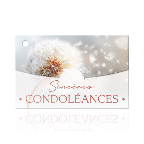 Sincères condoléances