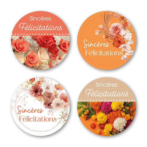 Sincères félicitations