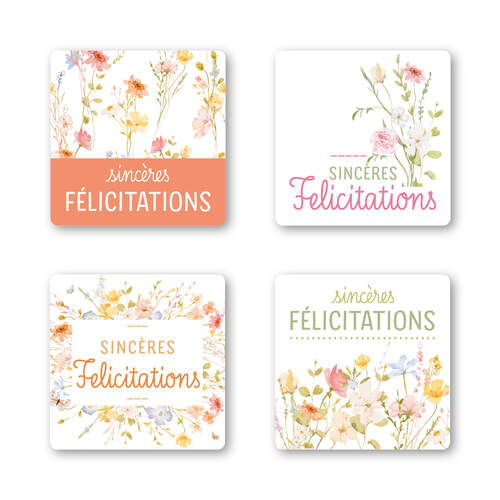 Sincères félicitations