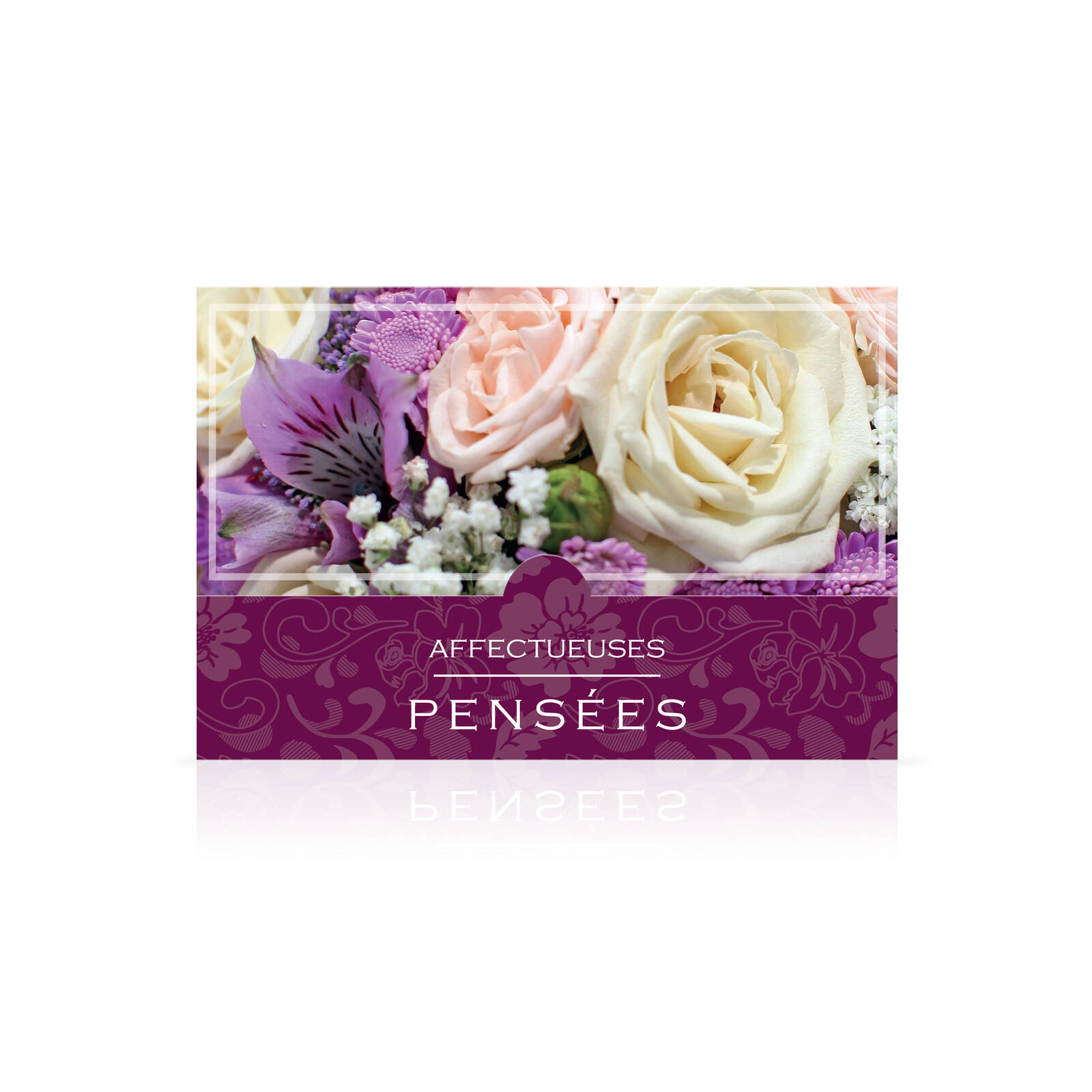 Sincères condoléances - Cartes par 10 unités