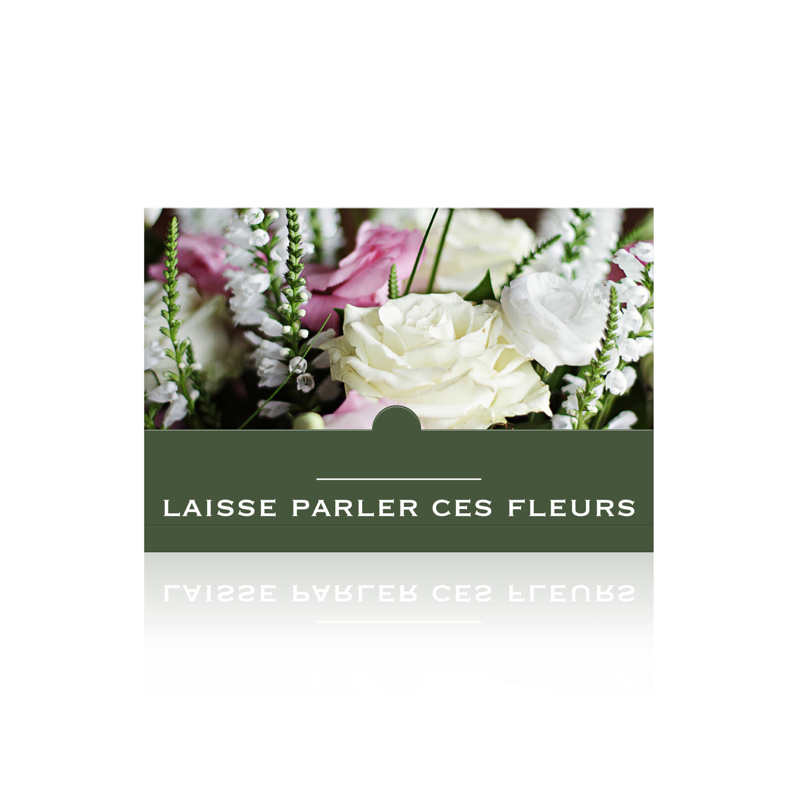 Laisse Parler Ces Fleurs - Cartes de Vœux