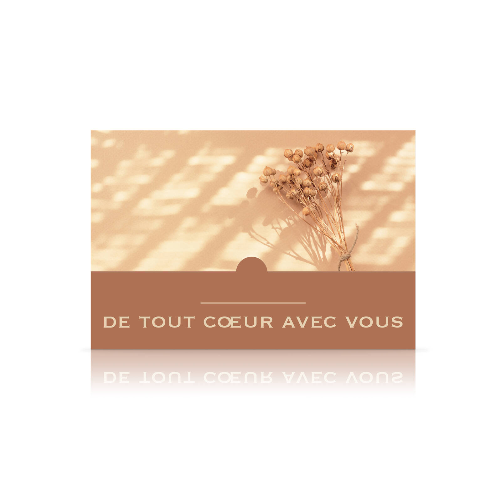 De tout coeur avec vous - Cartes de vœux