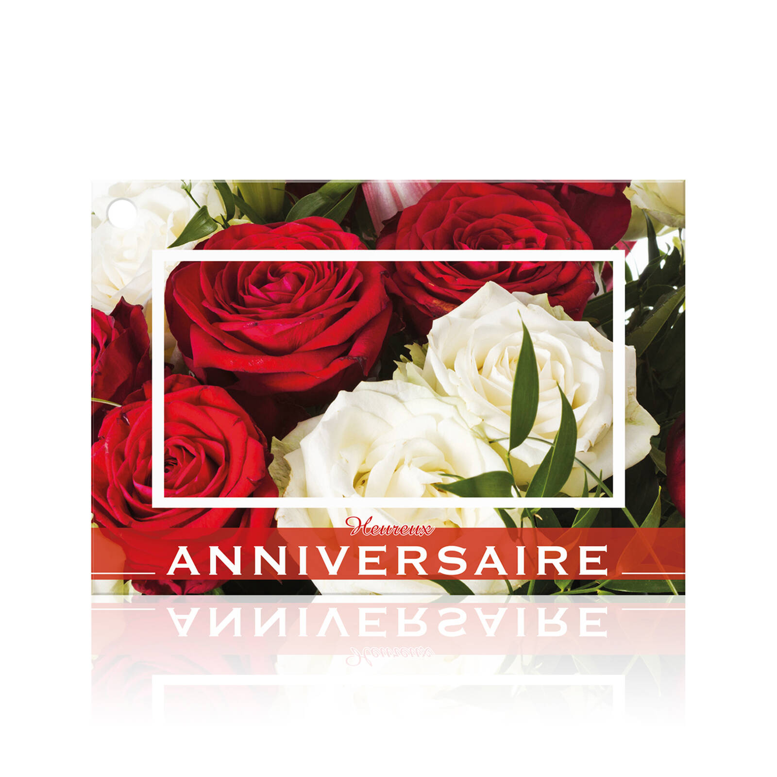 Carte Heureux Anniversaire - 10 Ex.