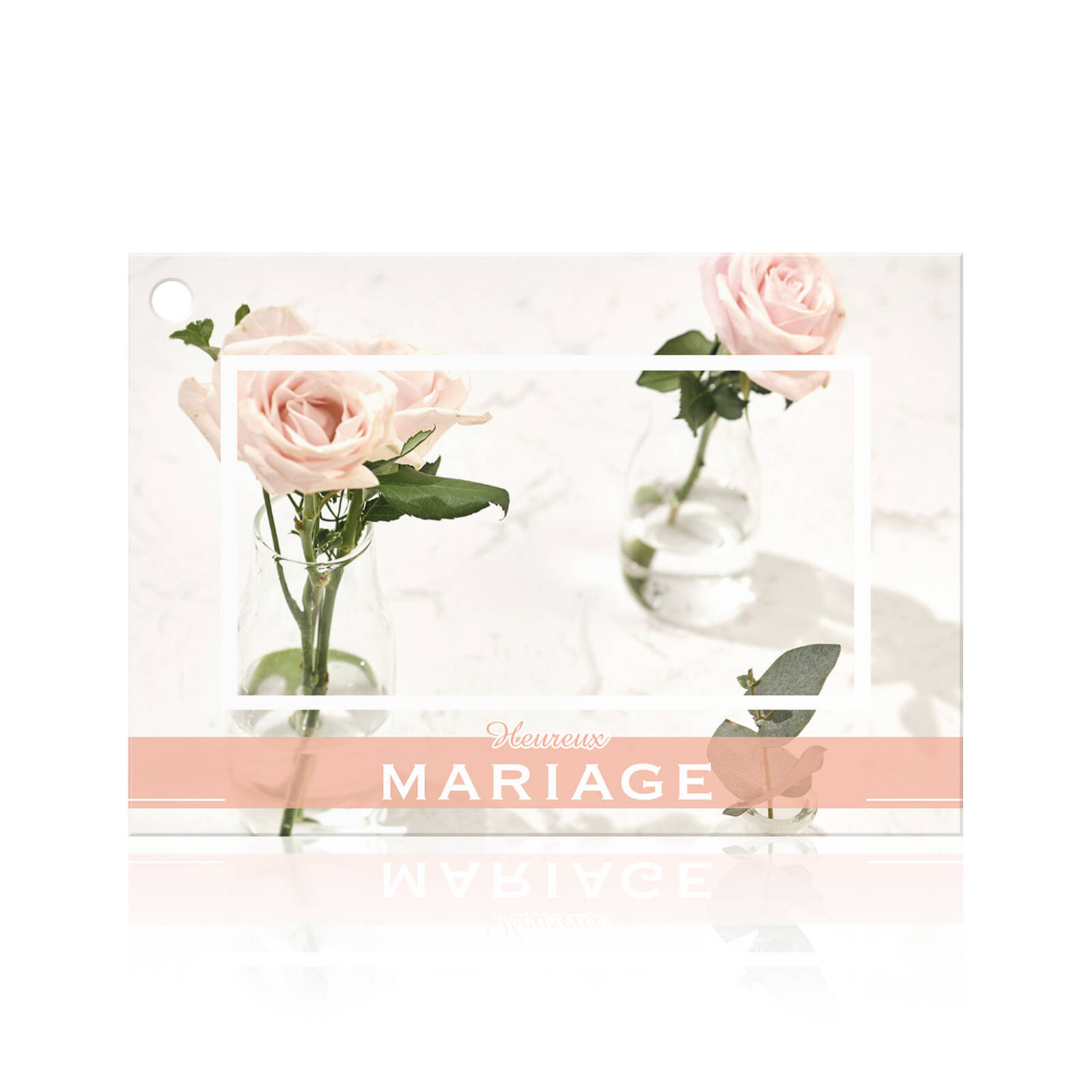 Cartes Heureux Mariage - 10 Pièces