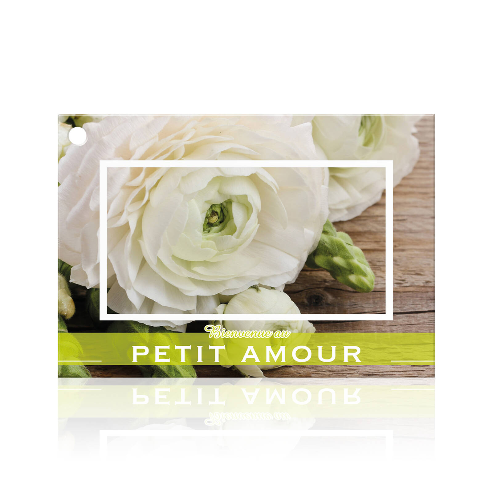 Cartes de vœux Bienvenue au petit amour - 10 pièces