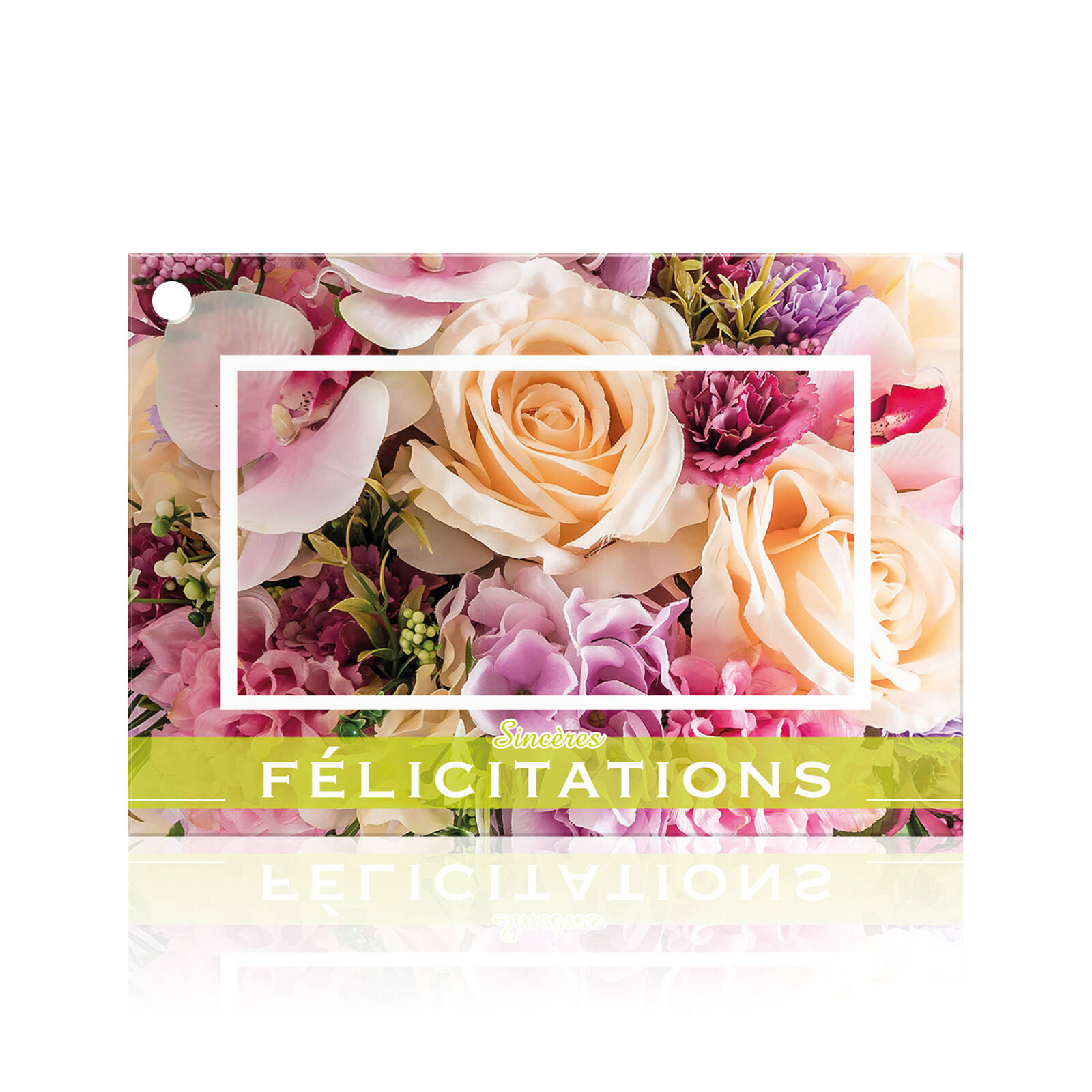 Cartes de félicitations sincères - 10 pièces