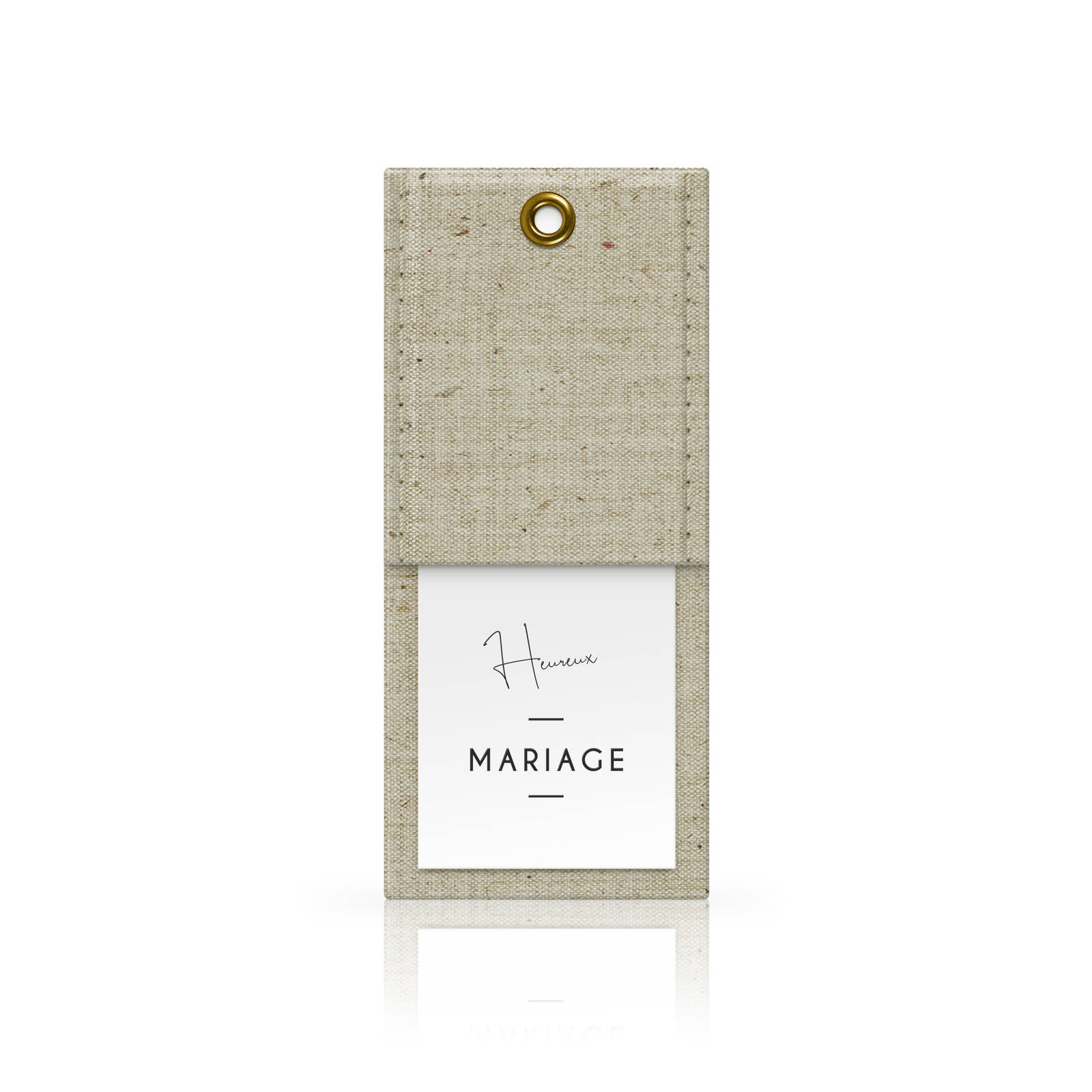 Heureux Mariage - Cartes de Vœux Longues