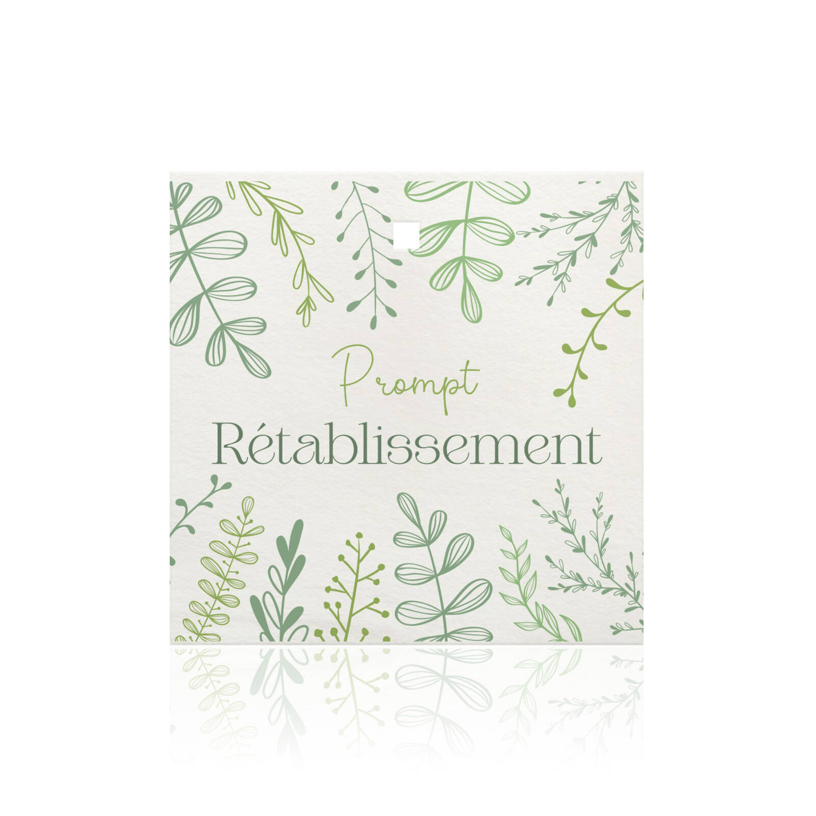 Prompt Rétablissement - Cartes Carrées