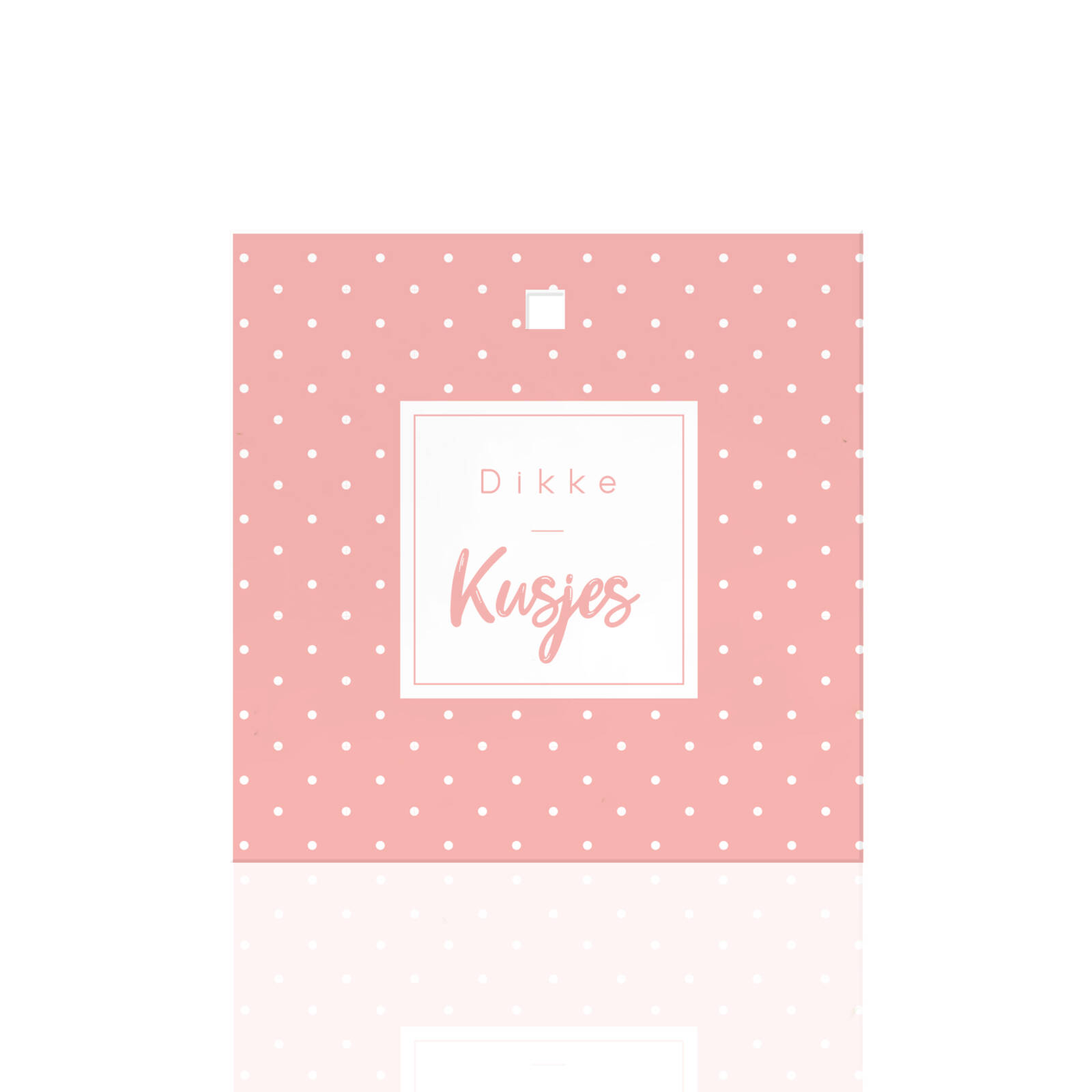 Doux Bisous - Cartes Carrées (10 pièces)