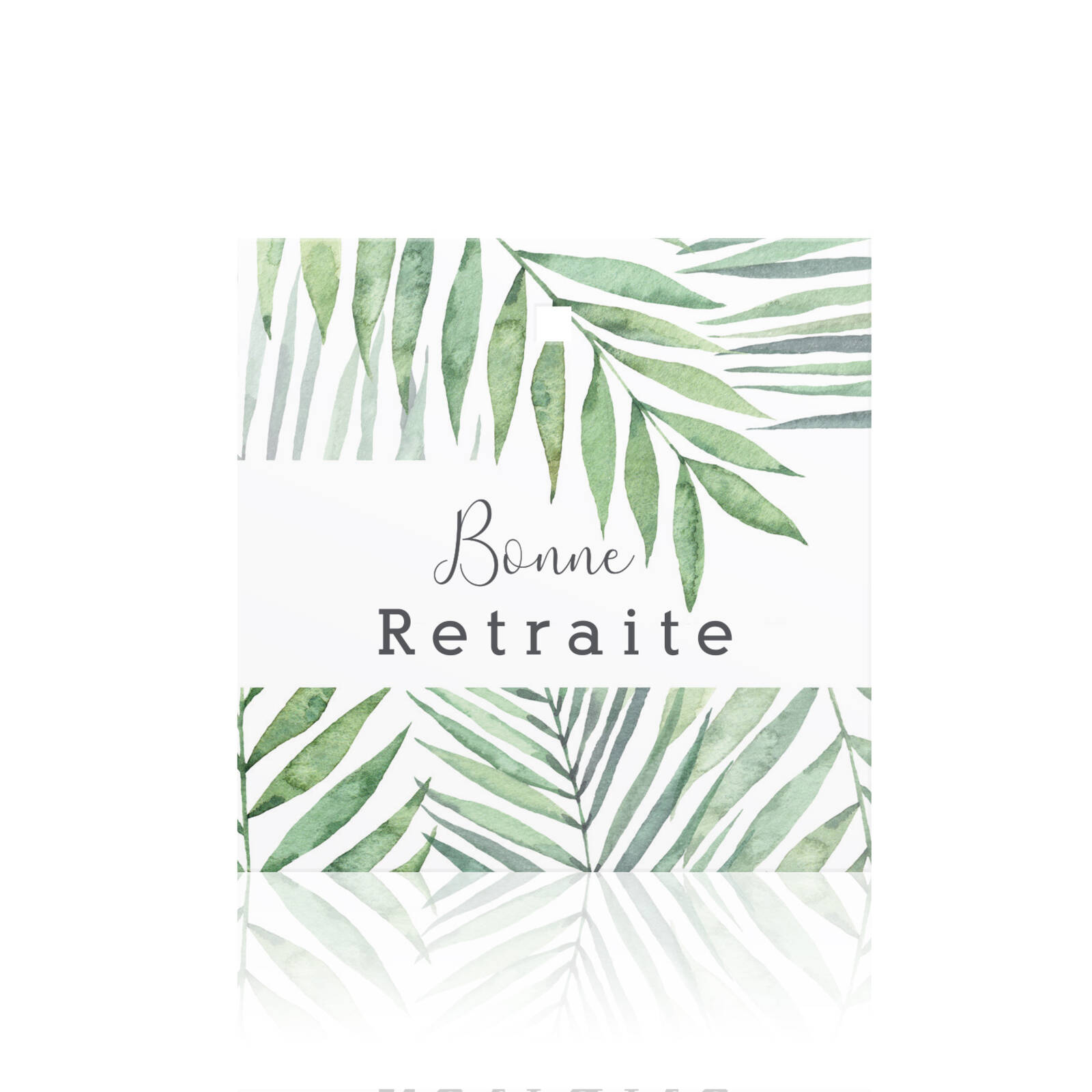 Carte Bonne Retraite - 10 Exemplaires