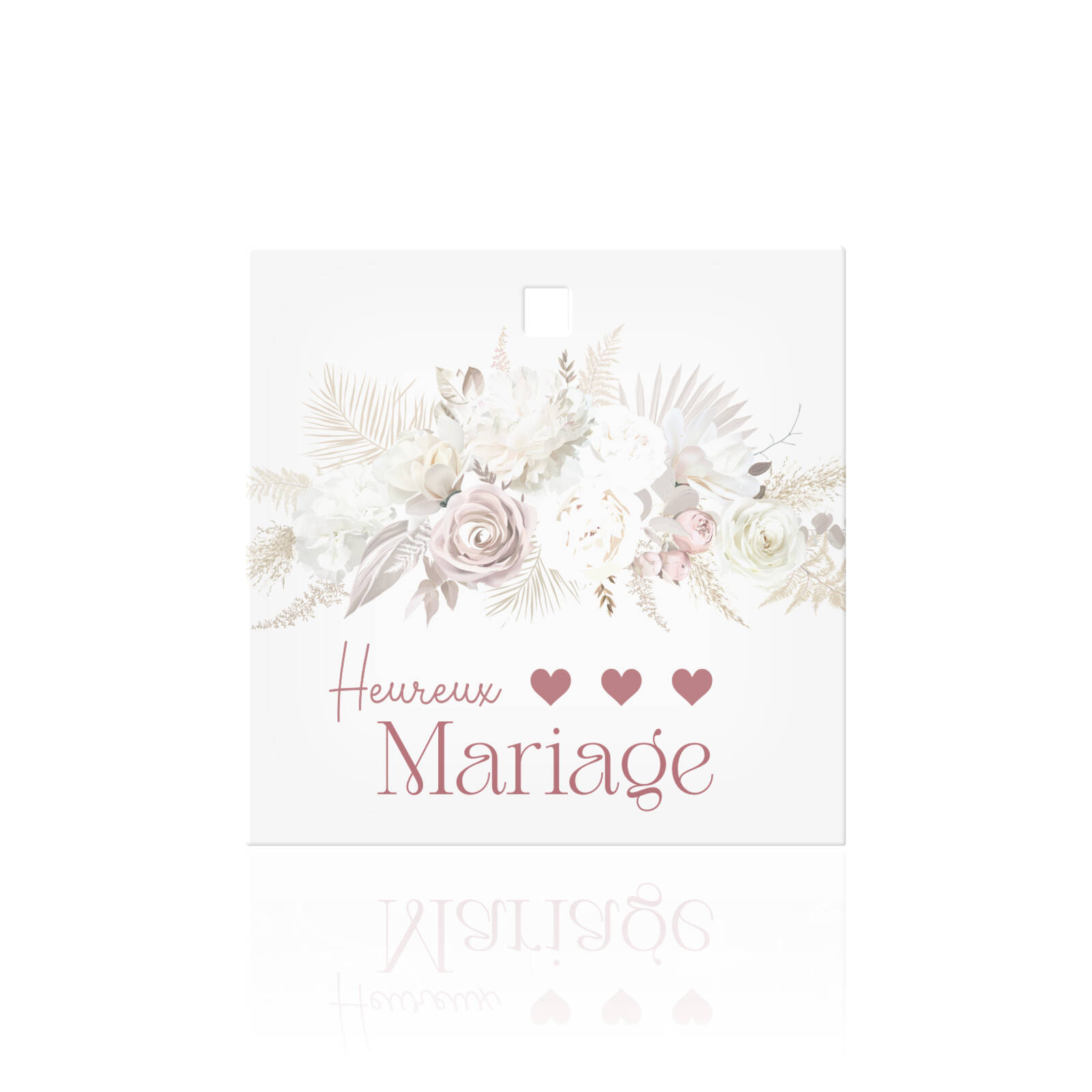 Heureux Mariage - Cartes Carrées