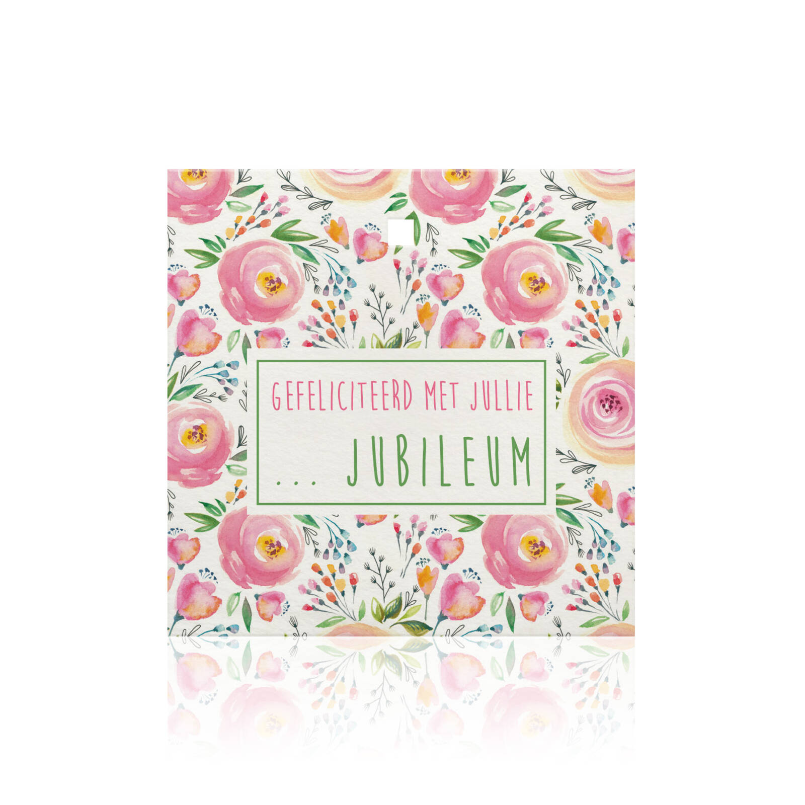 Carte Carrée Félicitations Jubilé